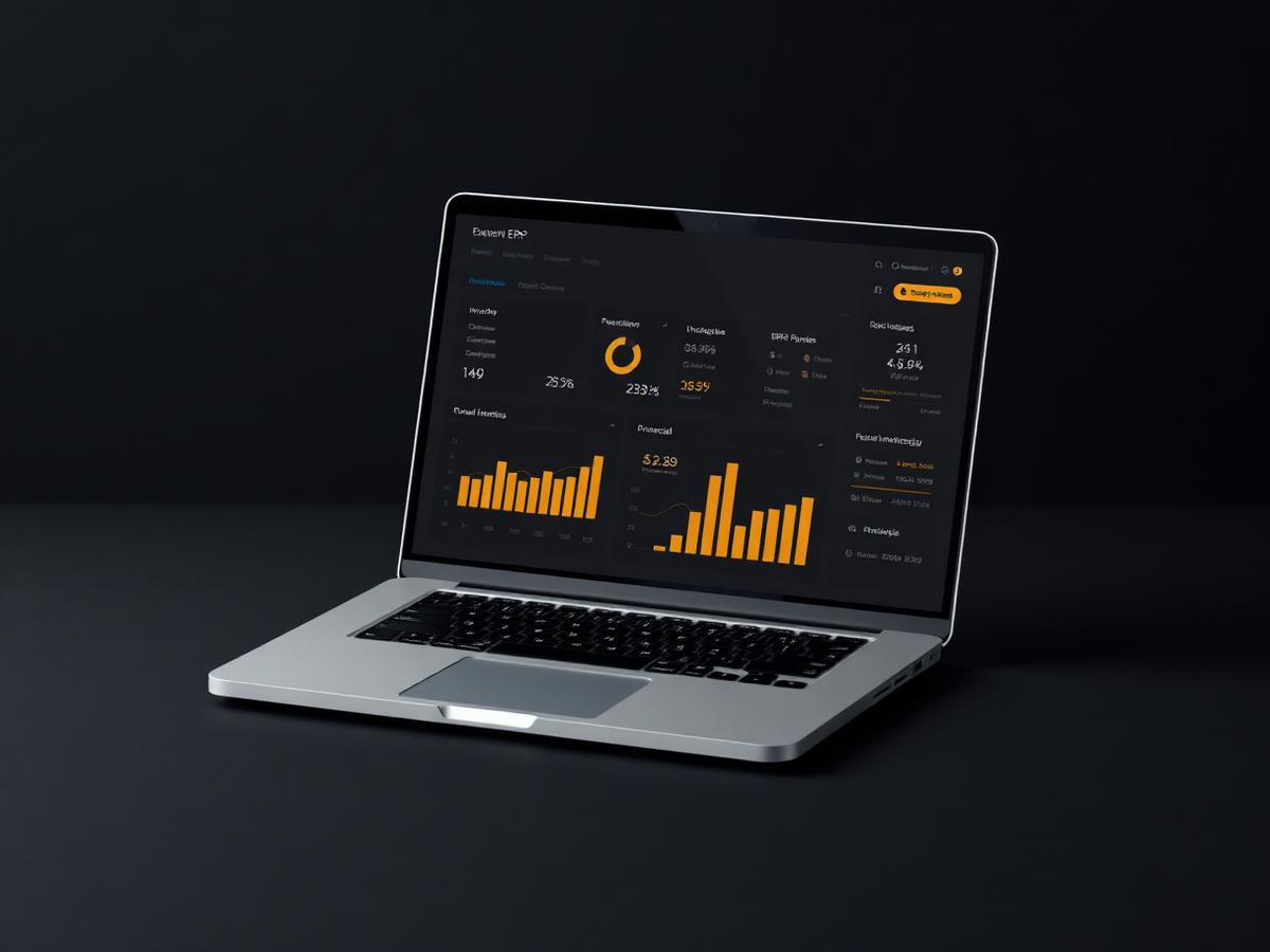 Interface do Sistema de Gestão Empresarial